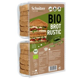 SCHNITZER Bio pain de mie rustic 4 x 430 g