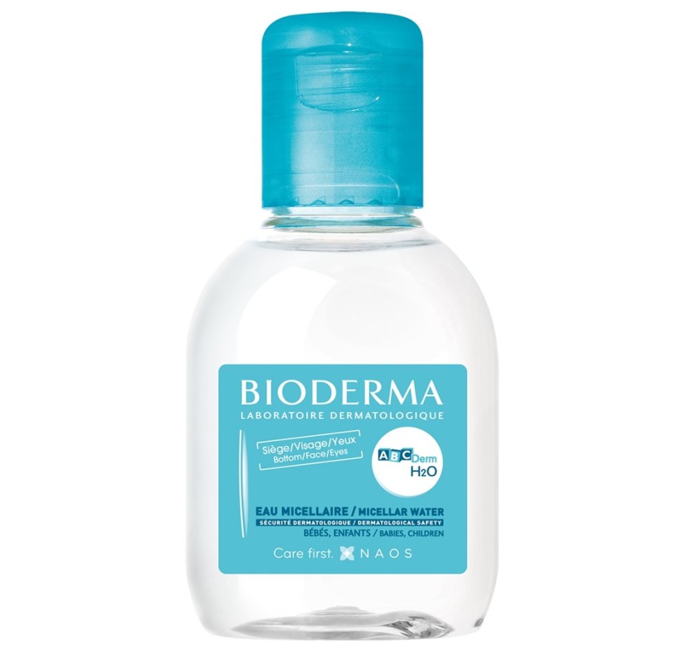 BIODERMA ABCDerm H2O eau micellaire bb enf 100 ml