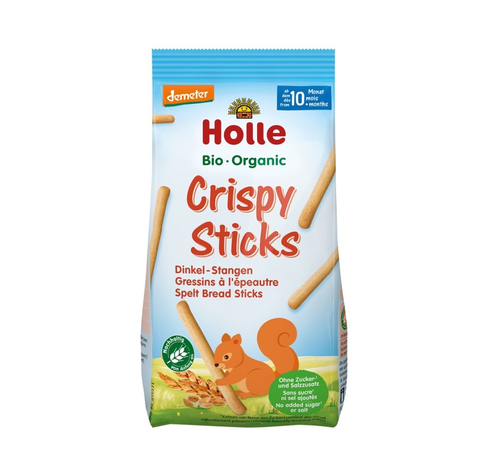 HOLLE Bio Crispy Sticks à l'épeautre sach 80 g