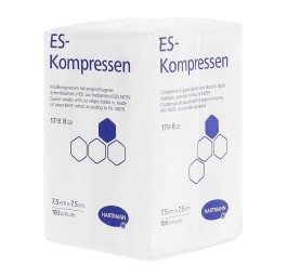 HARTMANN compresses ES 12couches 10x10cm 100 pce