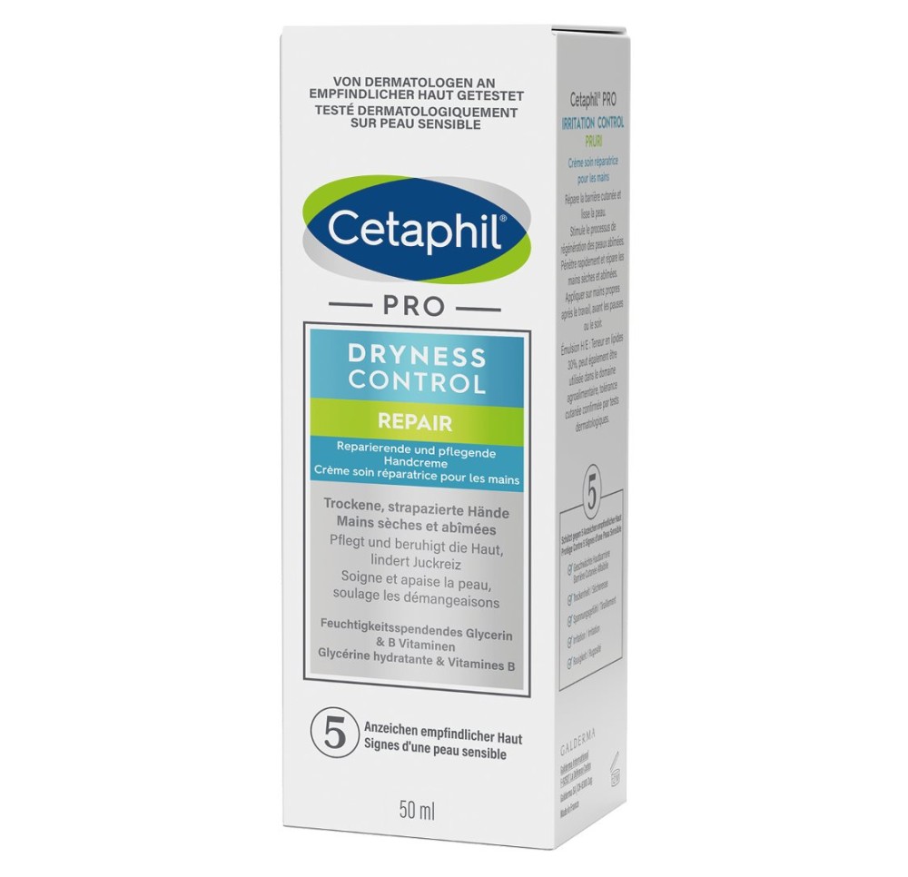 CETAPHIL PRO DRYNESS CONTROL REPA cr mains 50 ml