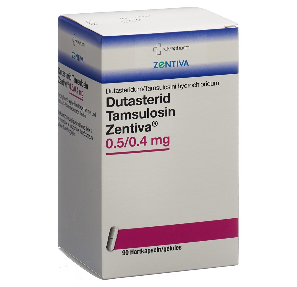 DUTASTERID Tamsulosin Zentiva 0.5/0.4mg bte 90 pce