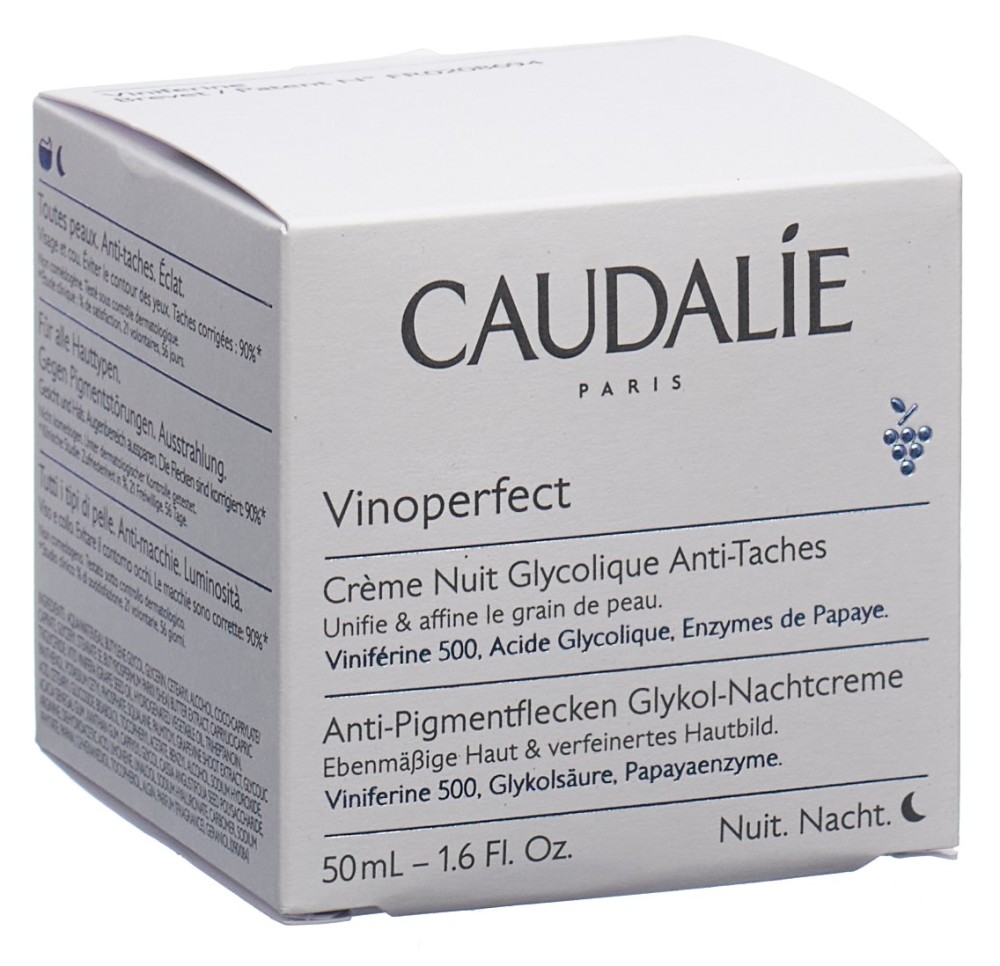 CAUDALIE VINOPERFECT Cr Nuit Glycolique (re) 50 ml