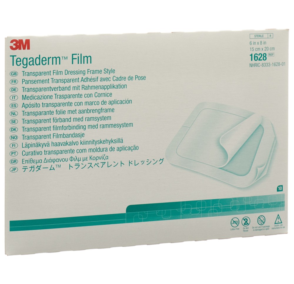 3M TEGADERM FILM pans transparent 15x20cm 10 pce