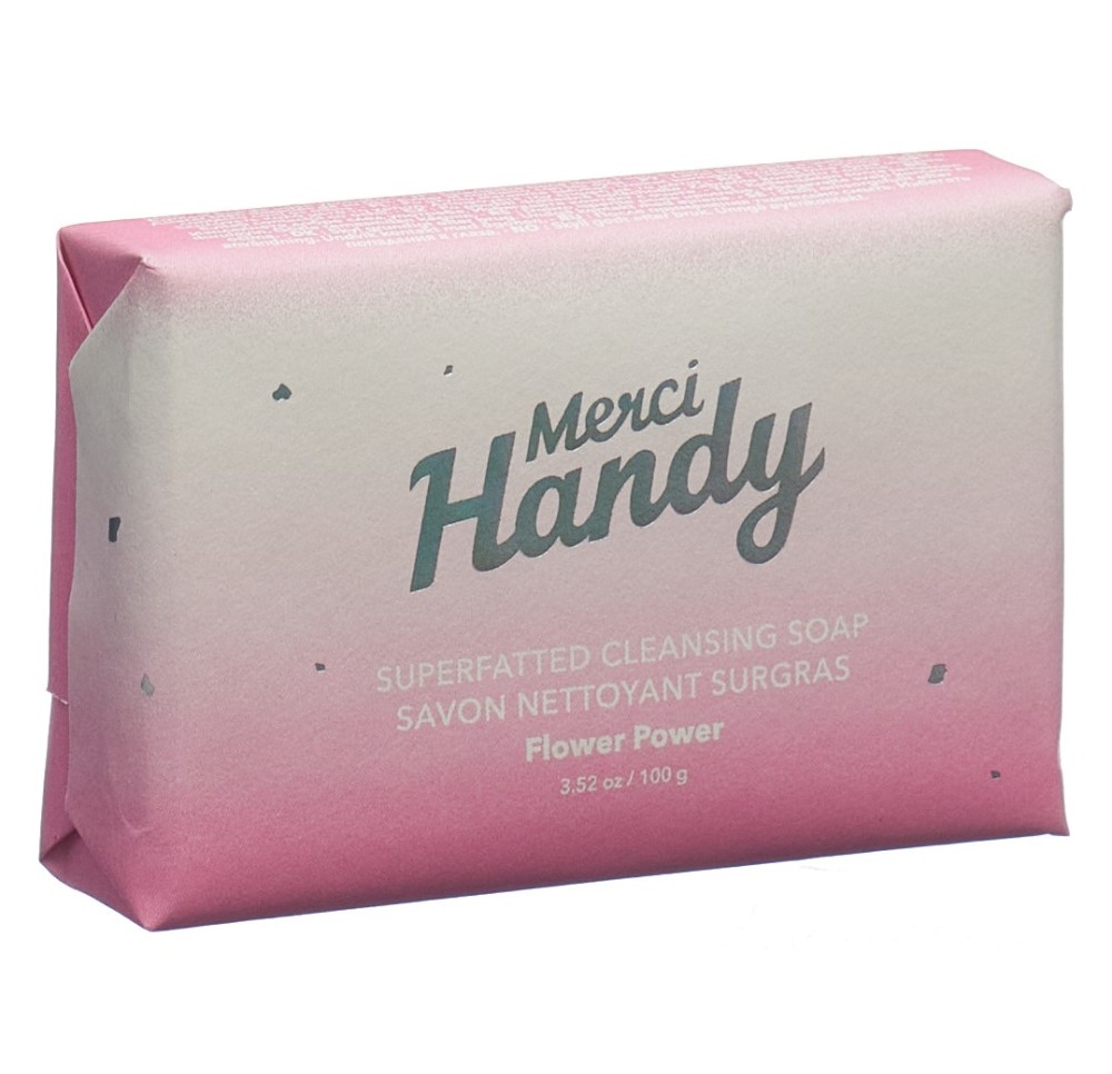 MERCI HANDY Bar Soap Flower Power 100 g