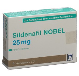 SILDENAFIL NOBEL cpr pell 25 mg 4 pce