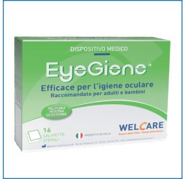 EYEGIENE lingettes nettoyage yeux stérile 16 pce