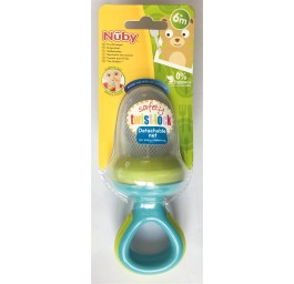 NUBY grignoteur premium BLEU-VERT