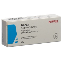 XOROX ong opht 30 mg/g tb 4.5 g