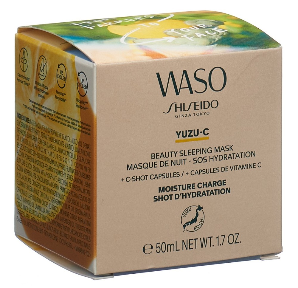 SHISEIDO WASO Yuzu C Beauty Sleeping Mask 50 ml