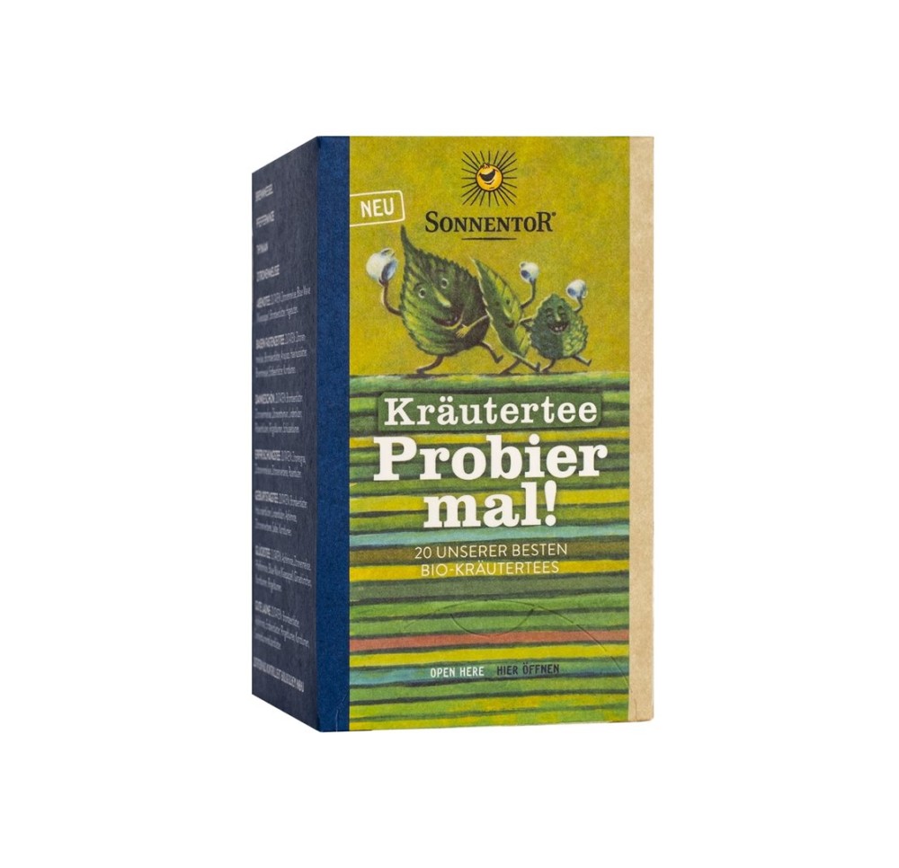 SONNENTOR Probier Mal! Kräutertee BIO sach 20 pce