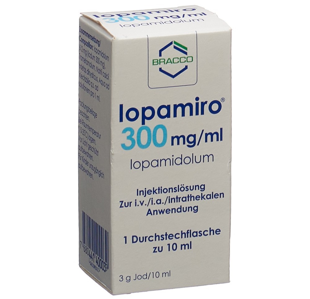 IOPAMIRO sol inj 300 mg/ml 10ml fl