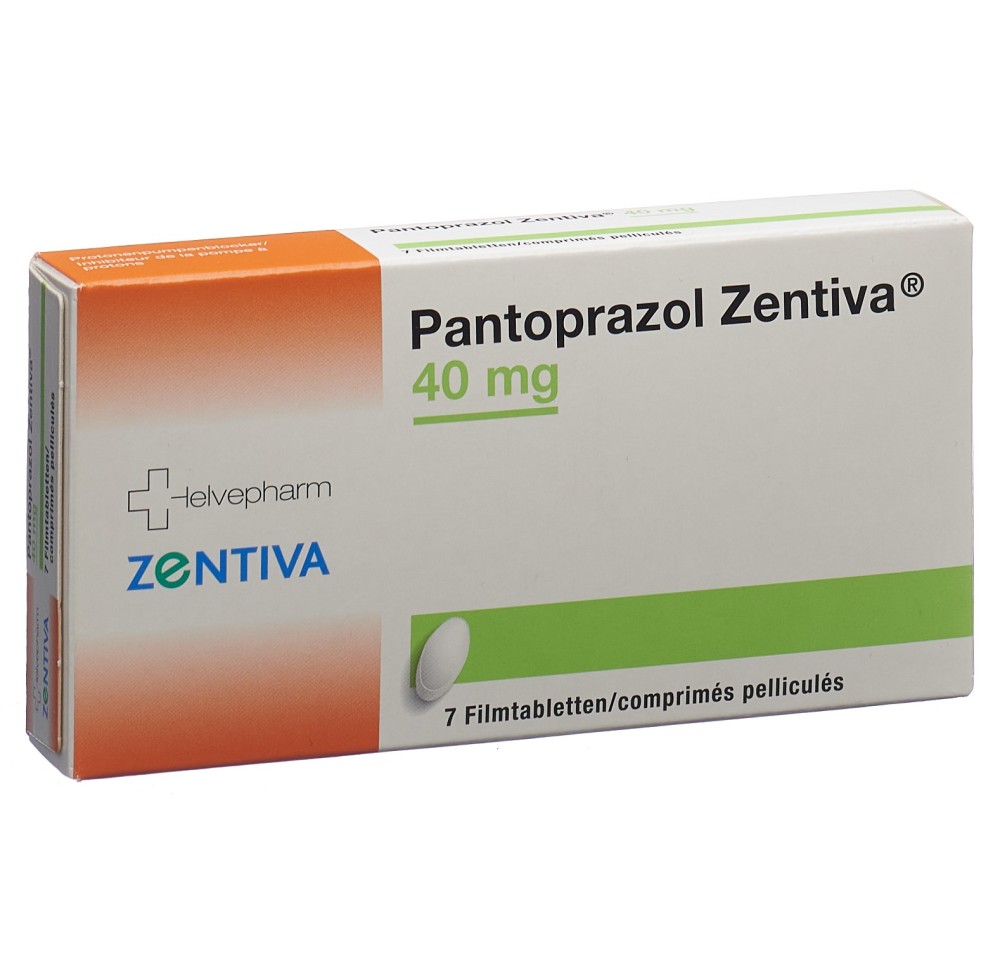 PANTOPRAZOL Zentiva cpr pell 40 mg 7 pce
