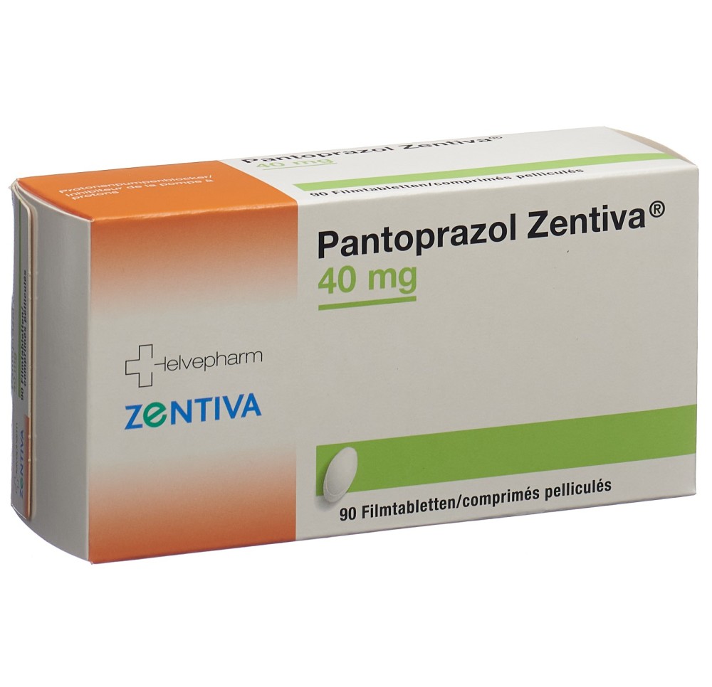 PANTOPRAZOL Zentiva cpr pell 40 mg 90 pce