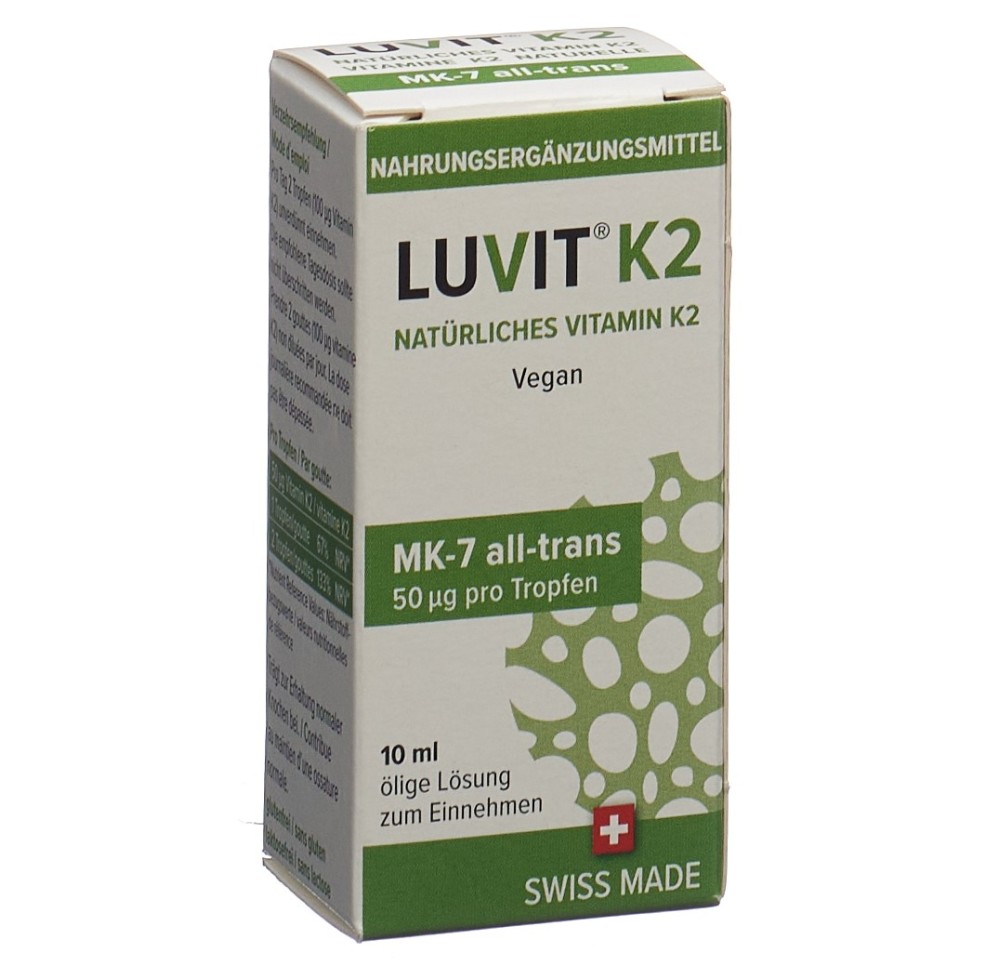 LUVIT K2 Vitamine naturelle fl gtt 10 ml