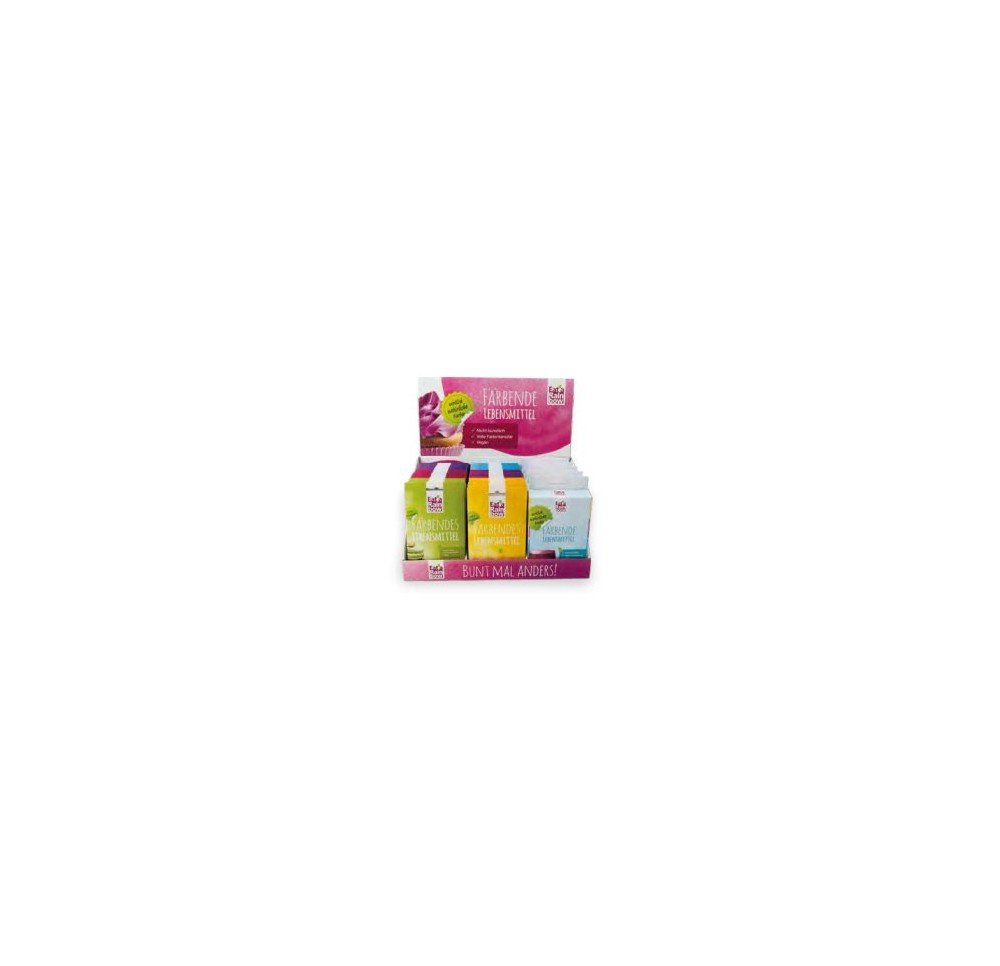 EAT A RAINBOW display B single+color mix ass 65pc