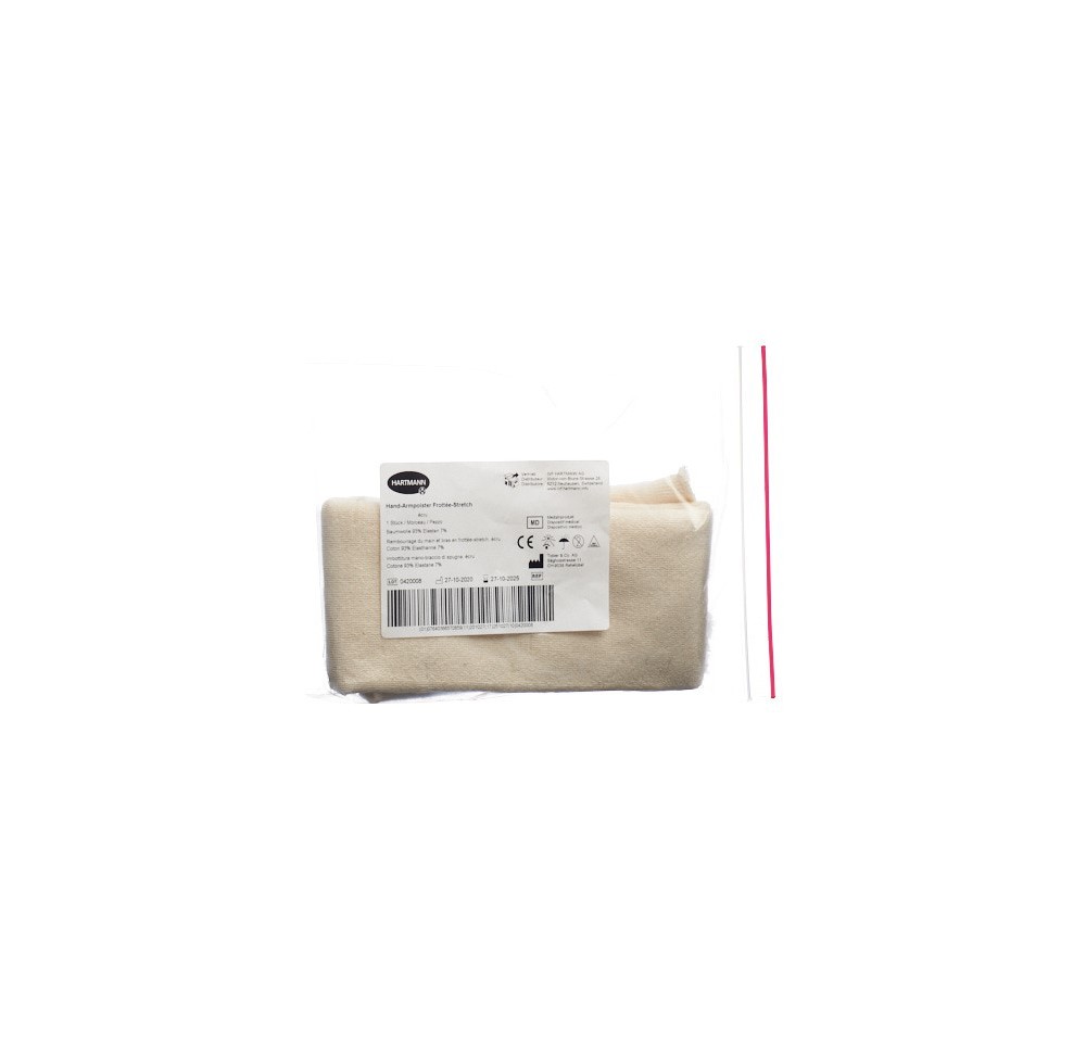 TOBLER frottée stretch rembourr 6cmx18cm main bras