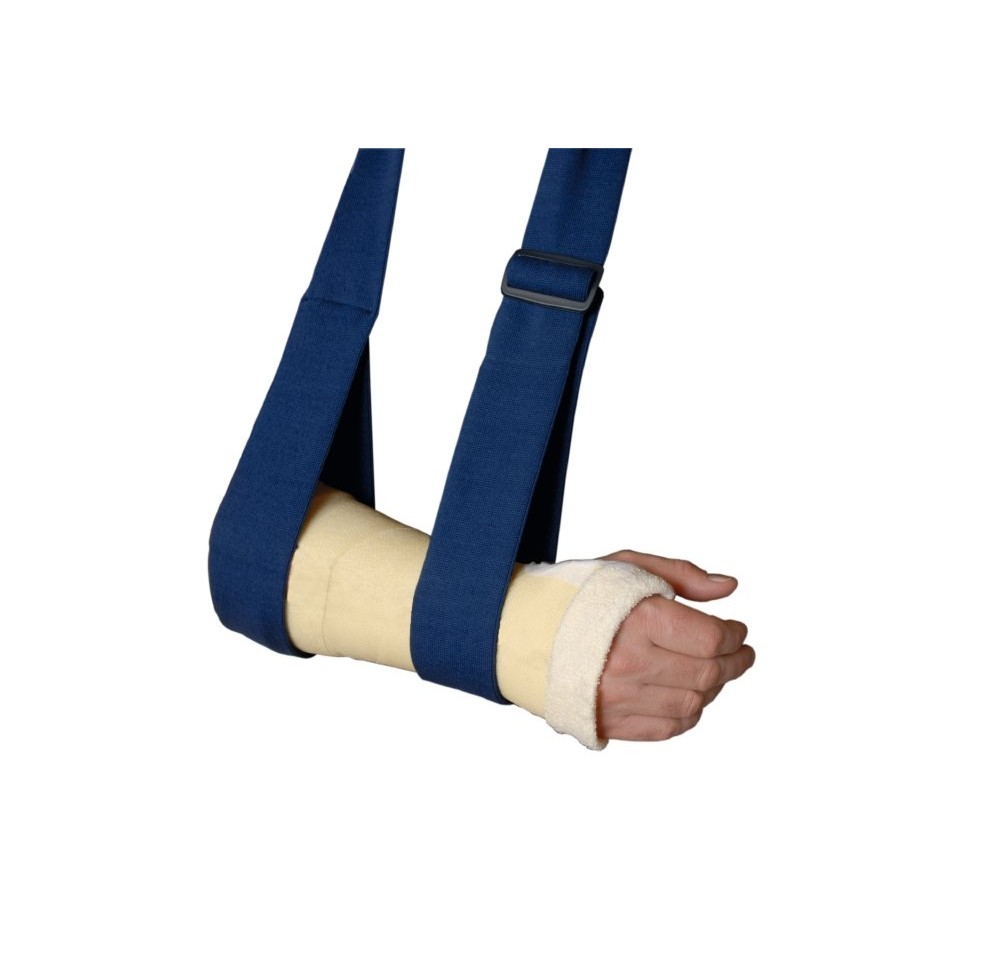 TOBLER bretelle pour bras 6cmx150cm bleu
