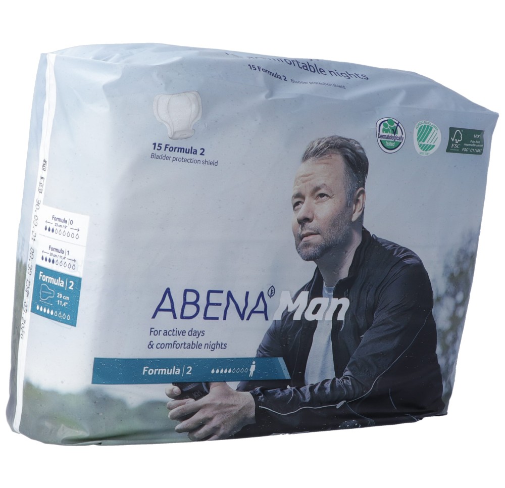 ABENA MAN Formula 2 23x29cm 700ml sach 15 pce