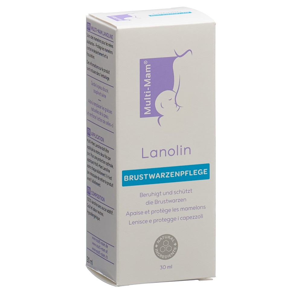 MULTI-MAM lanolin crème mamelons tb 30 ml