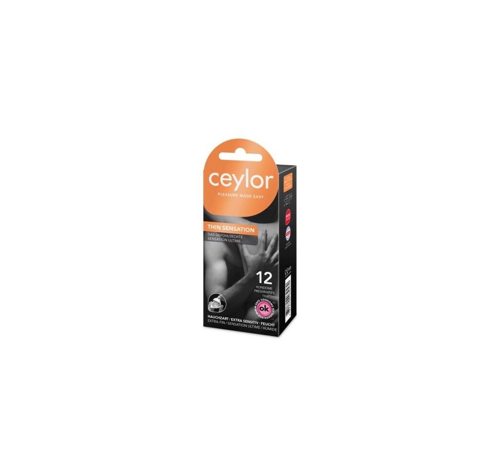 CEYLOR Thin Sensation préservatif 12 pce