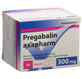 PREGABALINE axapharm caps 300 mg 56 pce