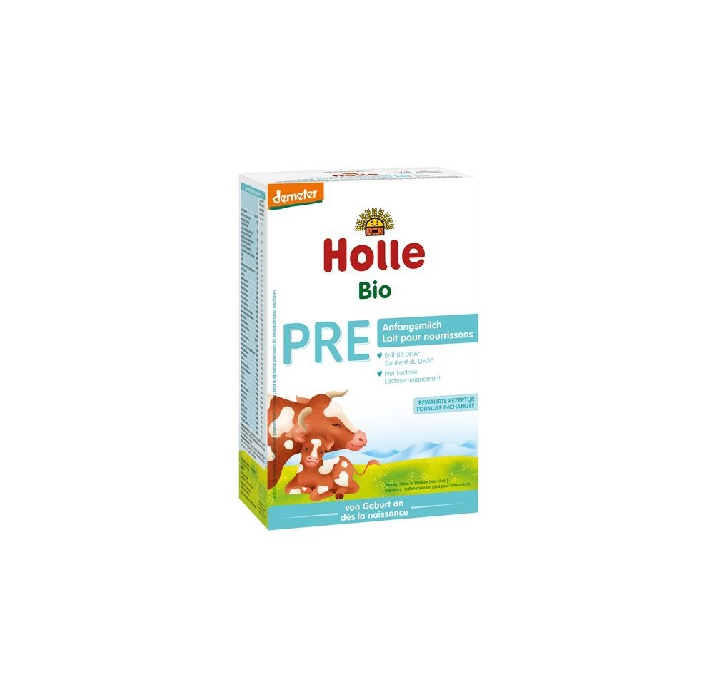HOLLE lait pour nourrissons PRE bio (nouv) 400 g