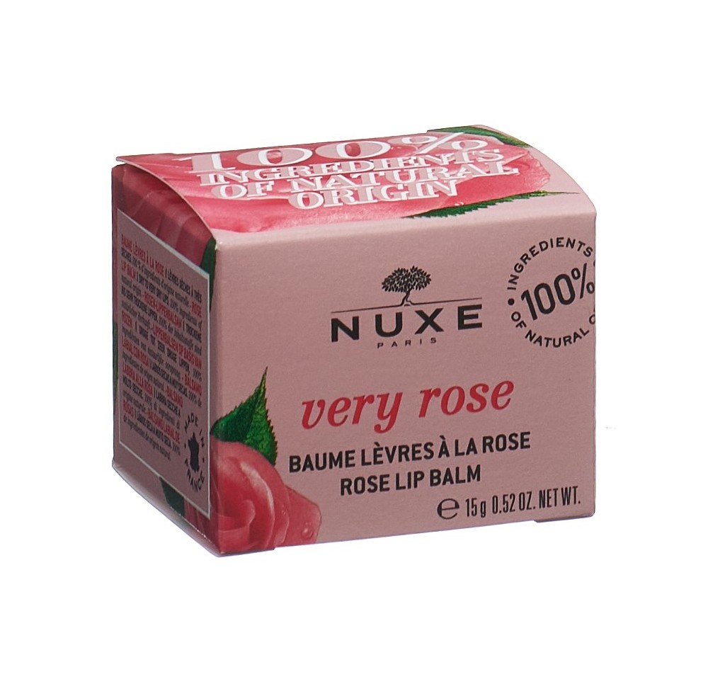 NUXE Very Rose Baume Lèvres Rose 15 g