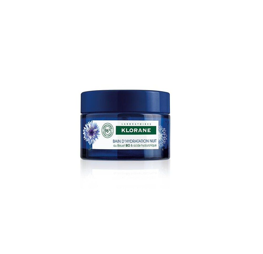 KLORANE Bleuet bio soin hydratat nuit 50 ml