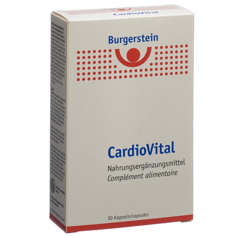 BURGERSTEIN CardioVital caps 30 pce