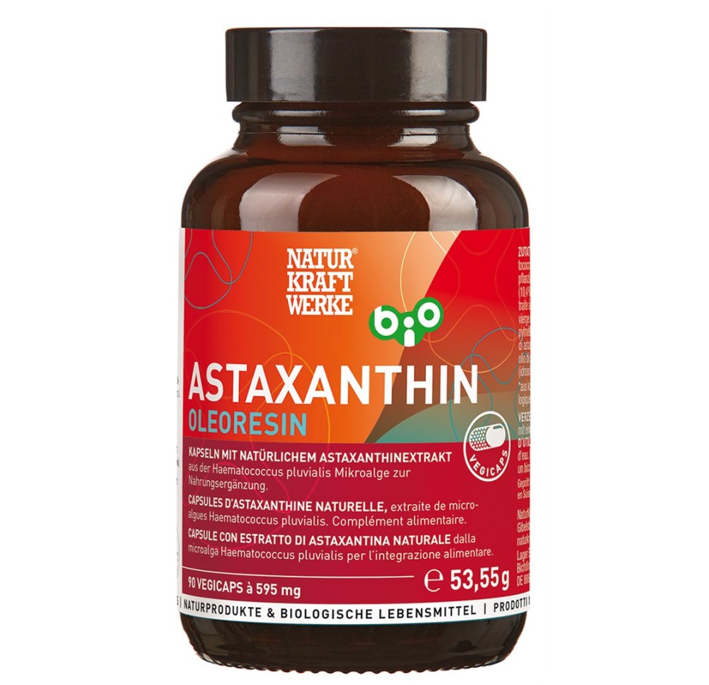 NATURKRAFTWERKE Astaxanthin vegicaps bio 90 pce