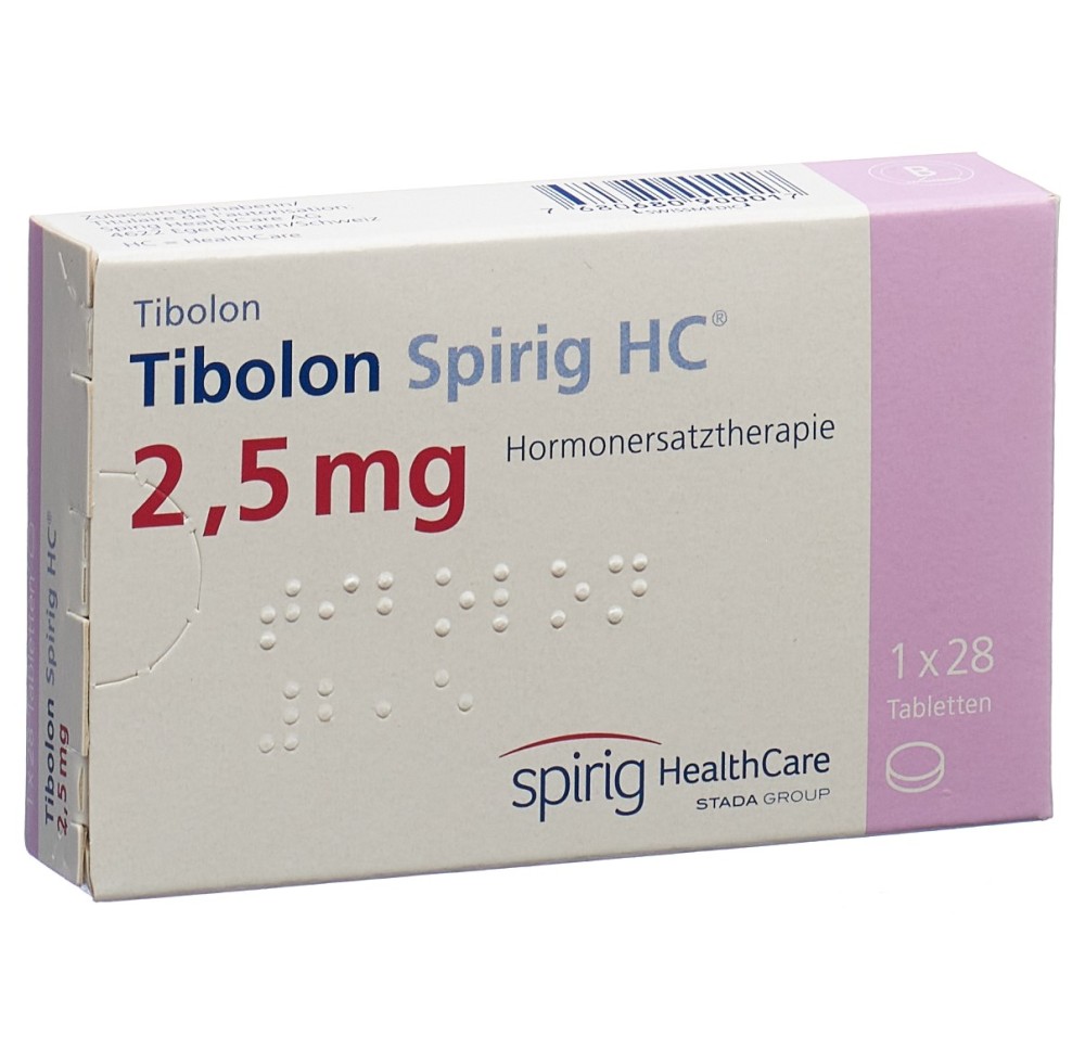 TIBOLONE Spirig HC cpr 2.5 mg 28 pce