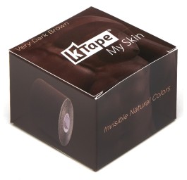 K-TAPE My Skin 5cmx5m very dark brown rouleau