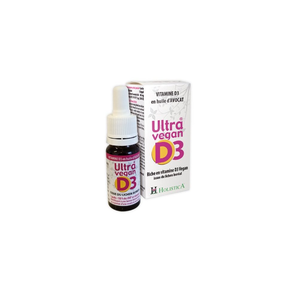 HOLISTICA Ultra Vegan D3 liq fl 8 ml