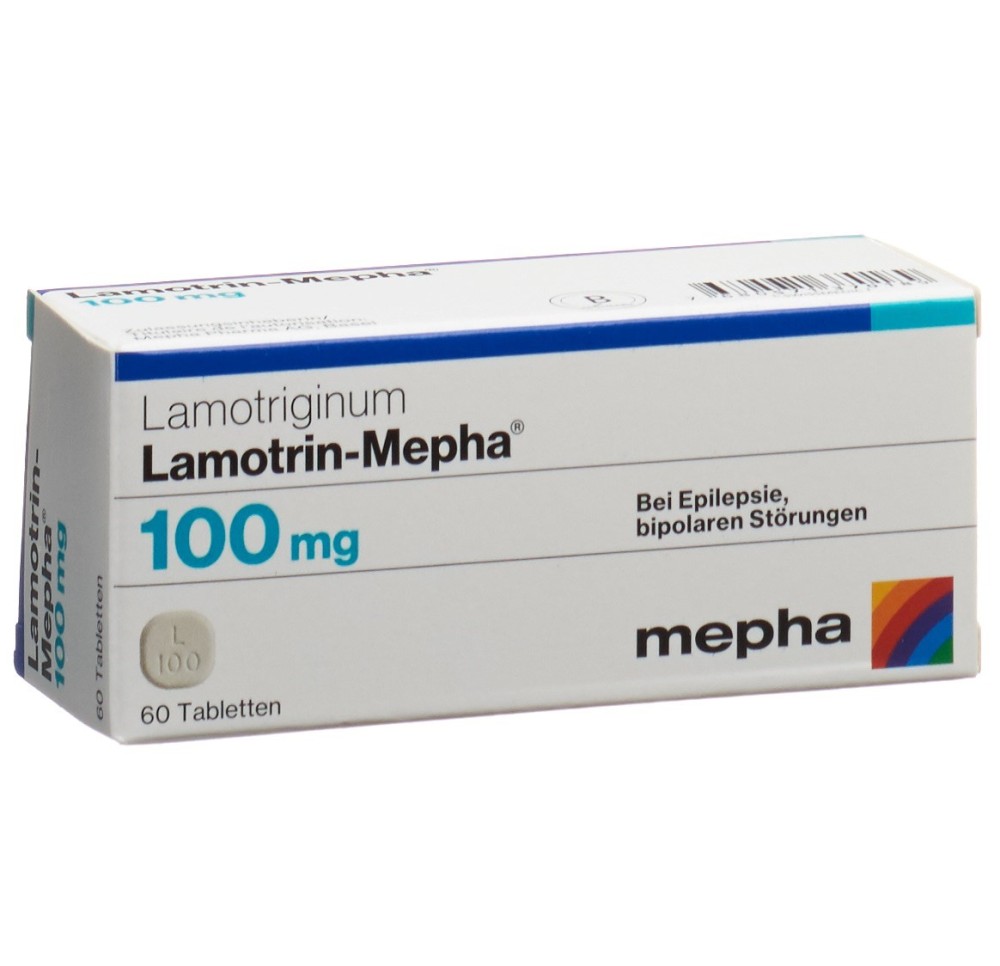 LAMOTRIN Mepha cpr disp 100 mg 60 pce