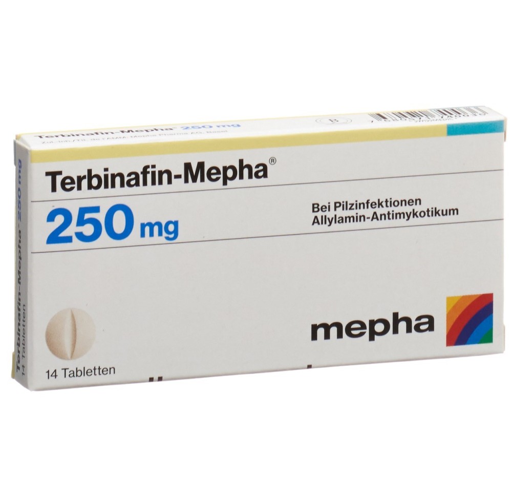 TERBINAFIN Mepha cpr 250 mg 14 pce