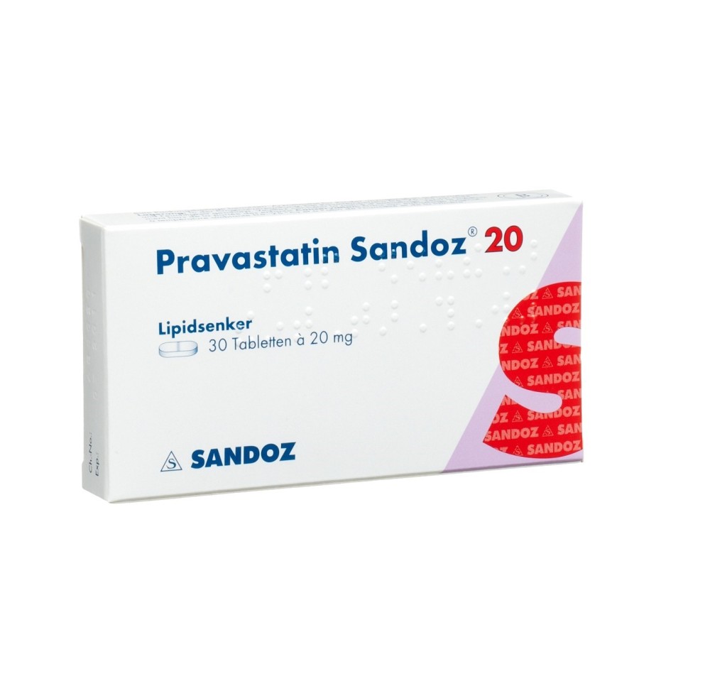 PRAVASTATINE Sandoz cpr 20 mg 30 pce