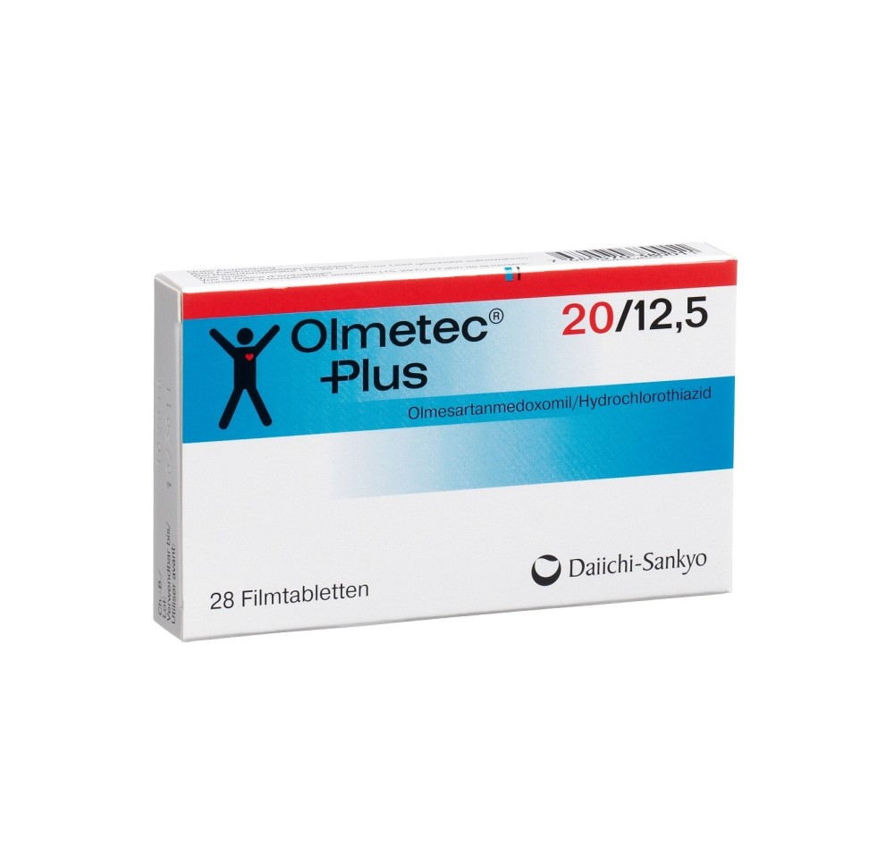 OLMETEC Plus cpr pell 20/12.5 28 pce