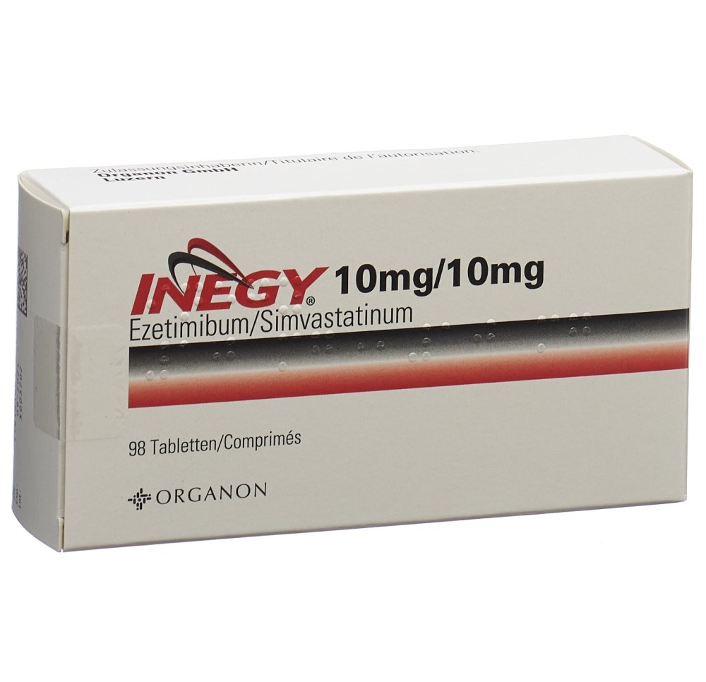 INEGY cpr 10/10 mg 98 pce