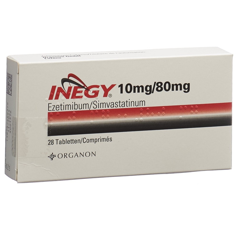 INEGY cpr 10/80 mg 28 pce