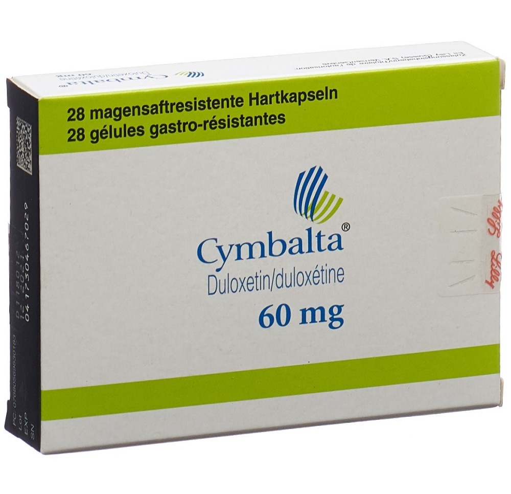 CYMBALTA caps 60 mg 28 pce