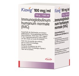KIOVIG sol perf 10 g/100ml i.v. flac 100 ml