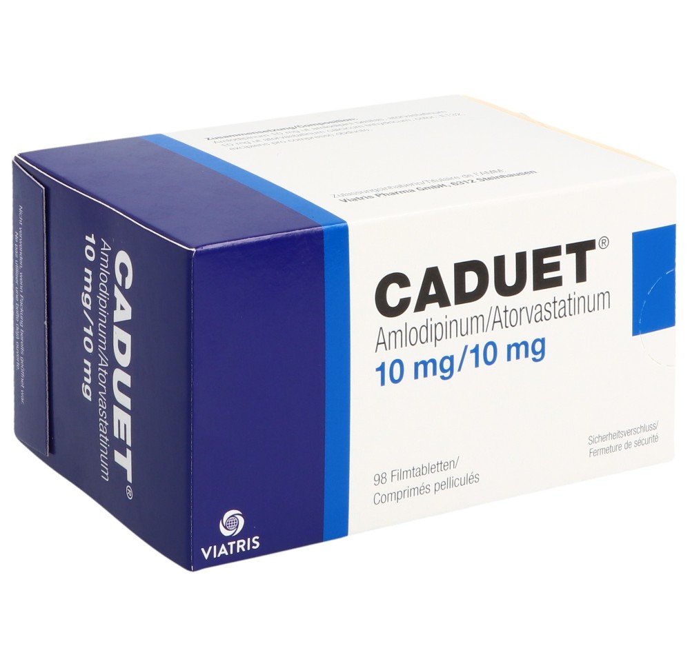 CADUET cpr pell 10mg/10mg 98 pce