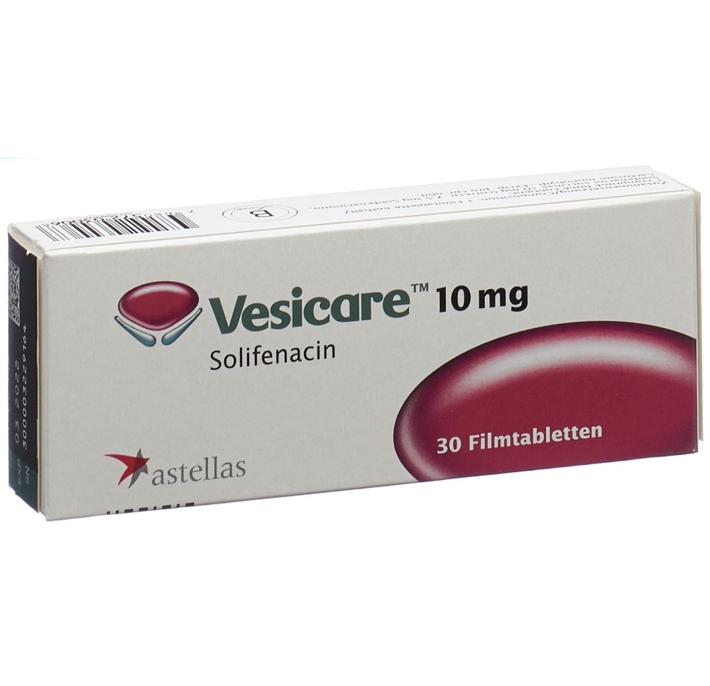 VESICARE cpr pell 10 mg 30 pce