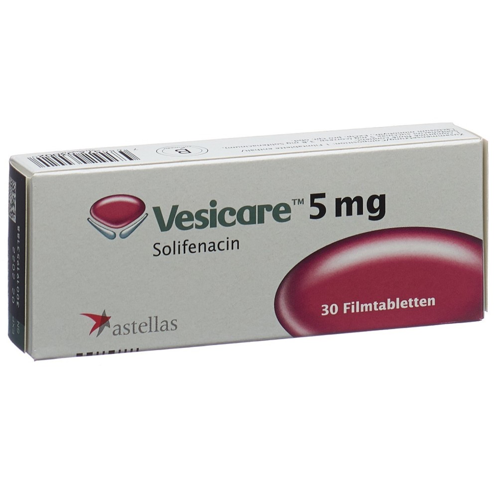 VESICARE cpr pell 5 mg 30 pce