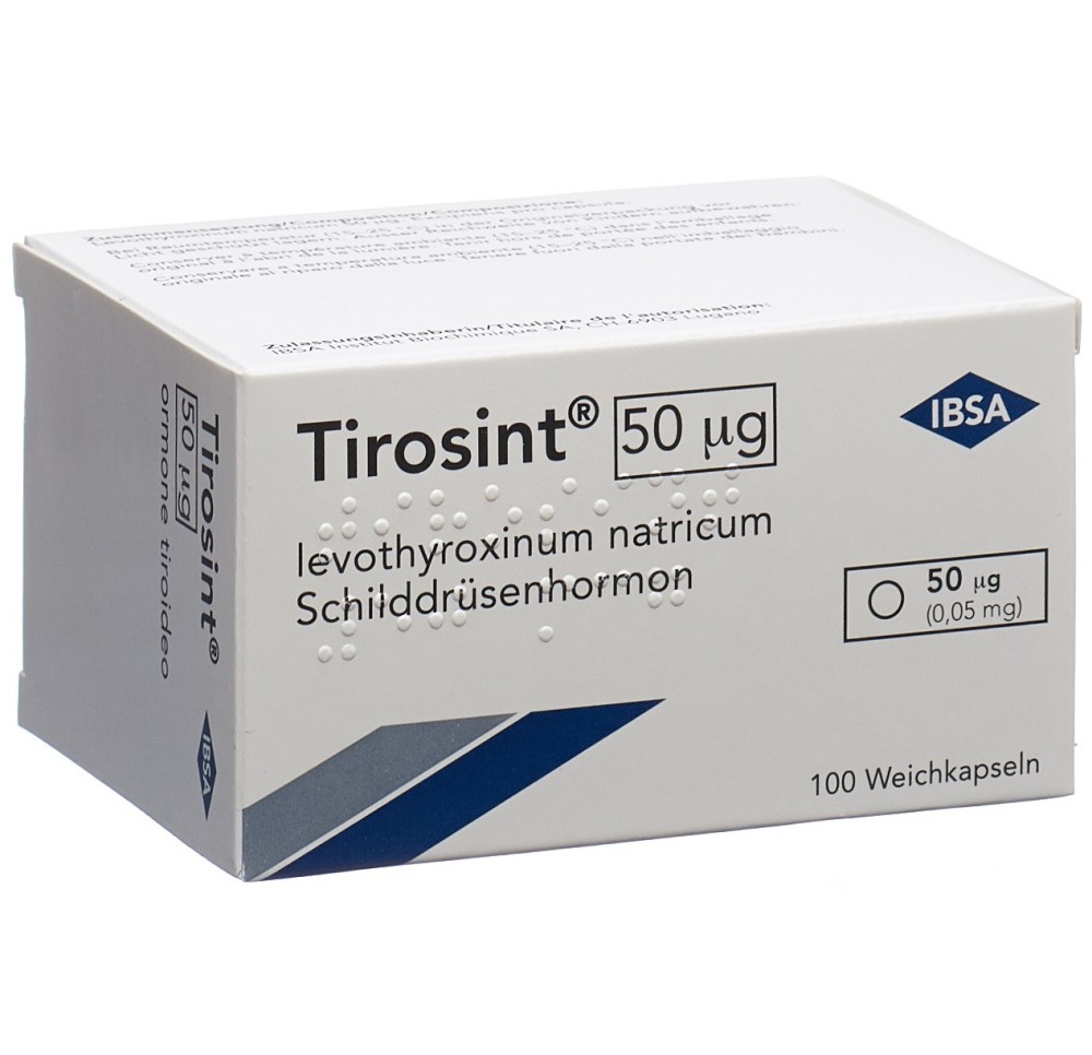 TIROSINT caps moll 50 mcg 100 pce
