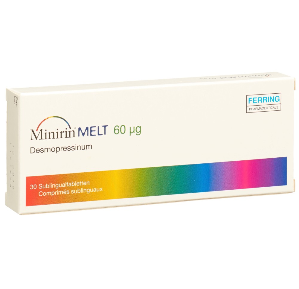MINIRIN Melt cpr subling 60 mcg 30 pce