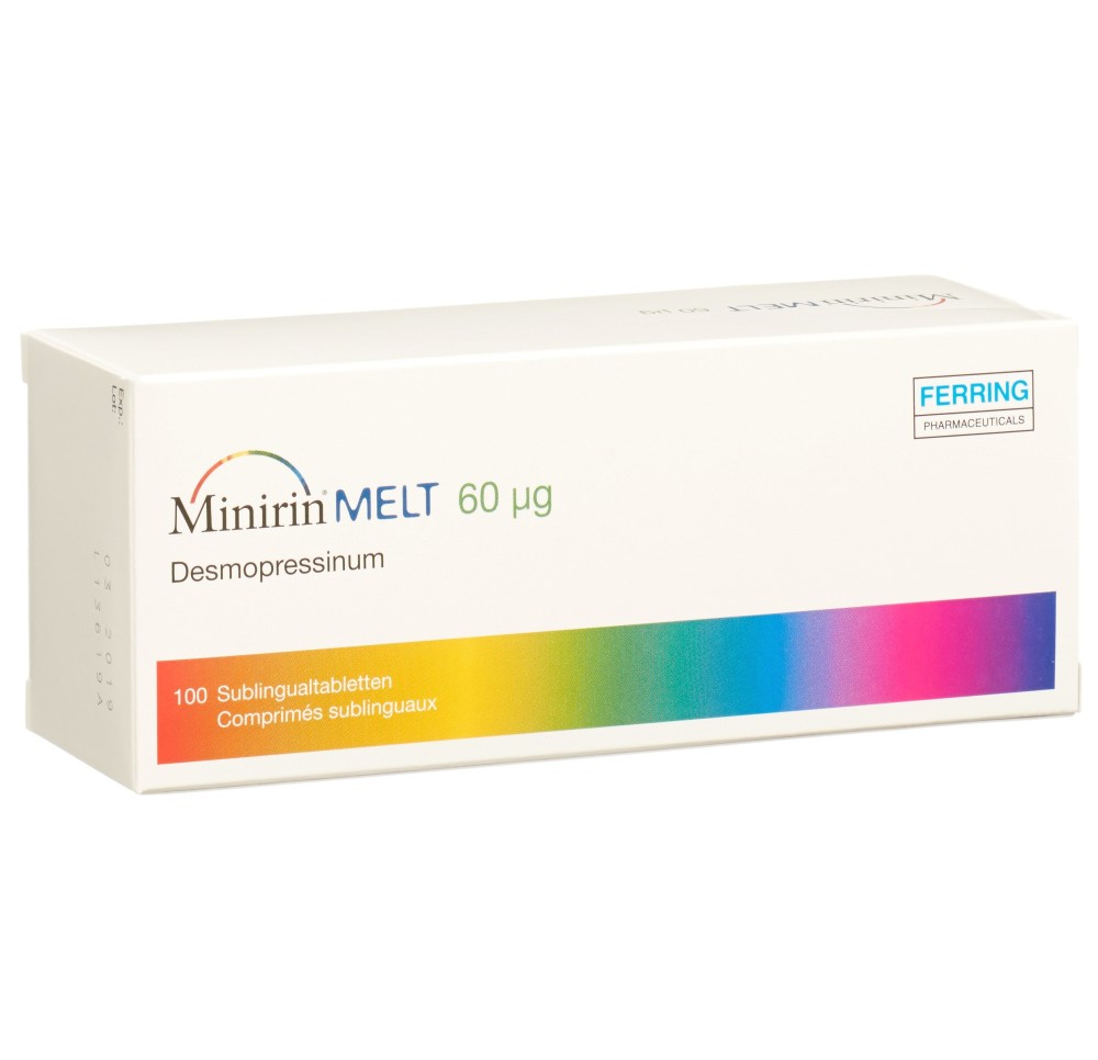 MINIRIN Melt cpr subling 60 mcg 100 pce