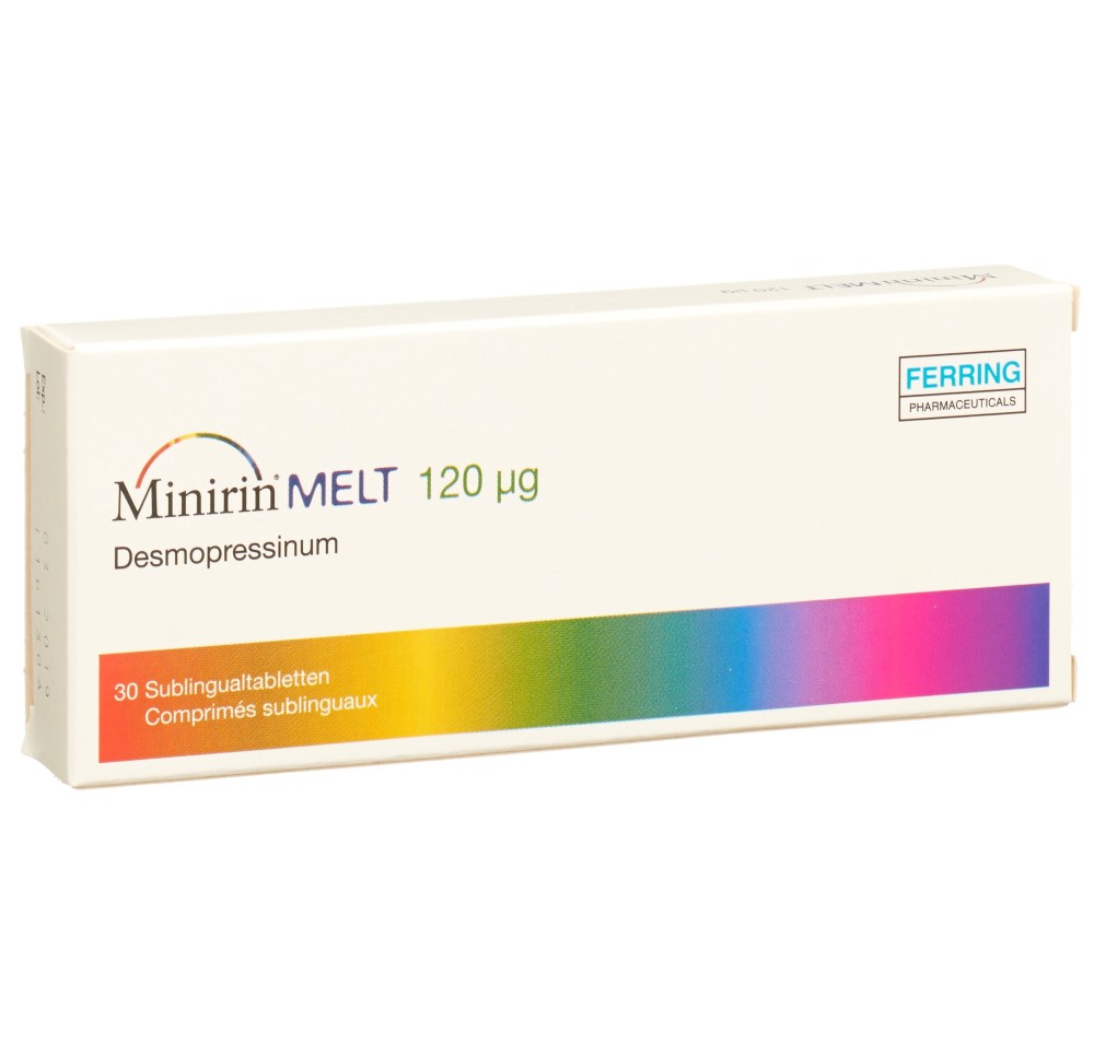 MINIRIN Melt cpr subling 120 mcg 30 pce