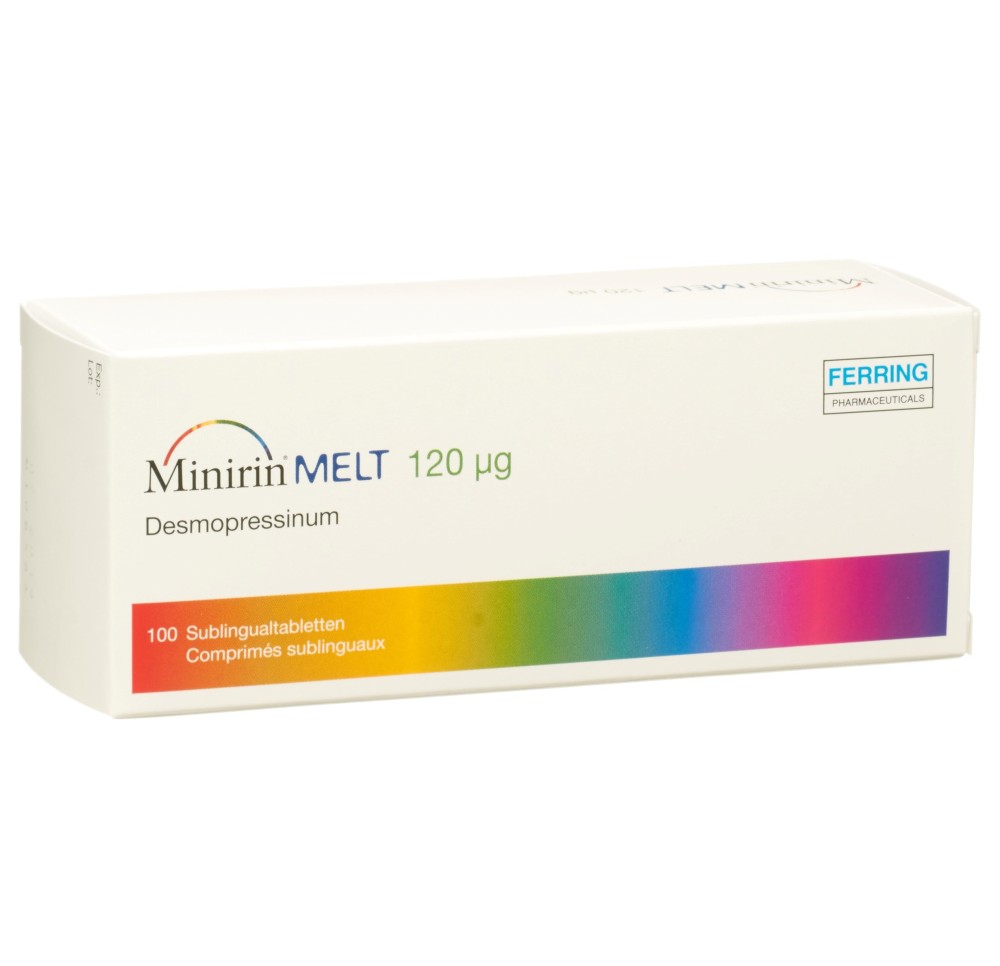 MINIRIN Melt cpr subling 120 mcg 100 pce